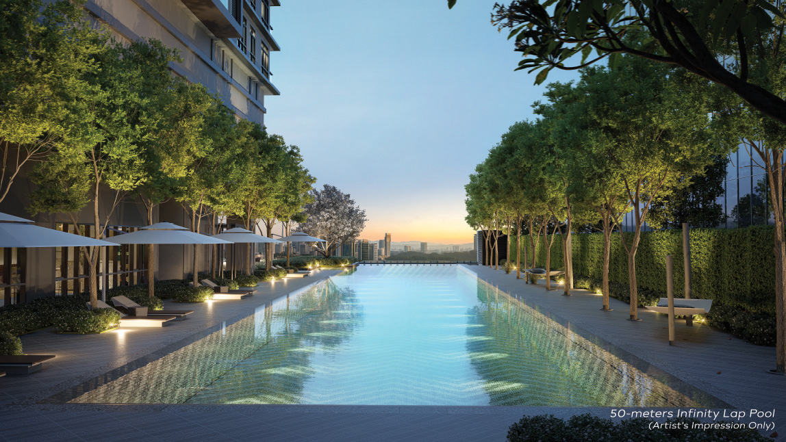Aqua Elevé 50m Lap Pool